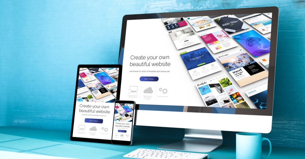 User centric responsive website design 